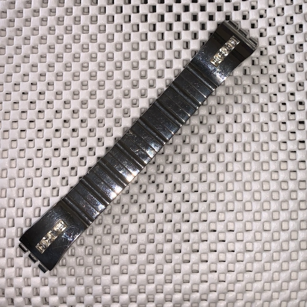 Swatch Flex Metal Band - Silver - with jewel - 17mm